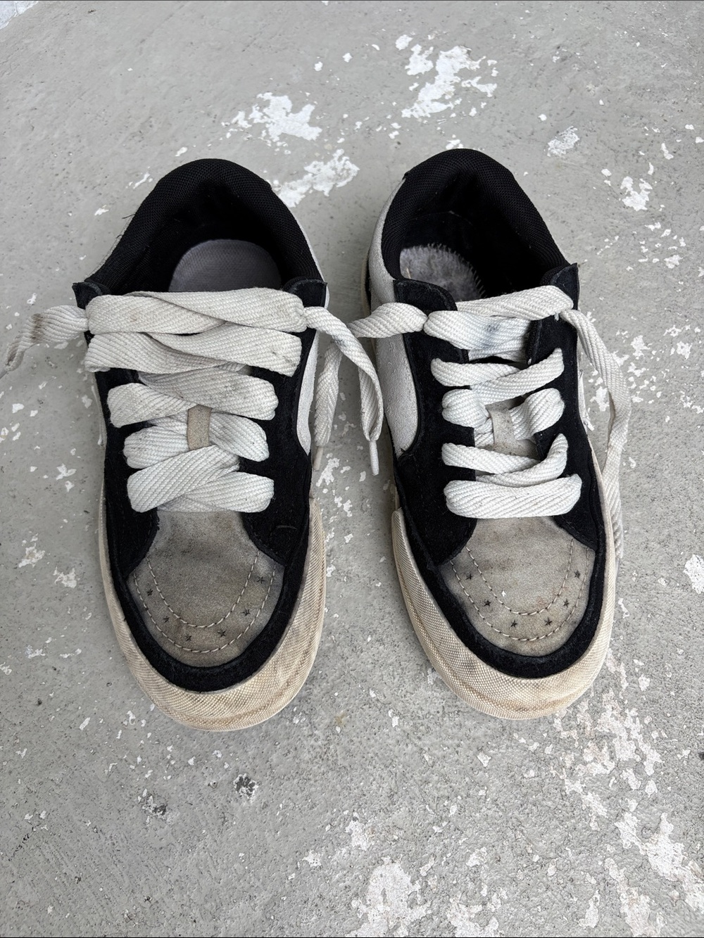 Amiri distressed sneakers